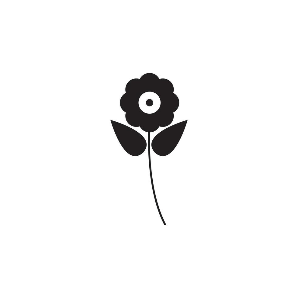 flower icon vector