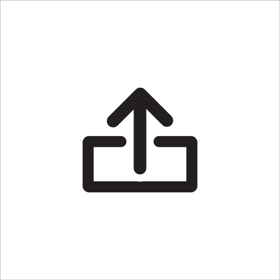 upload icon vector