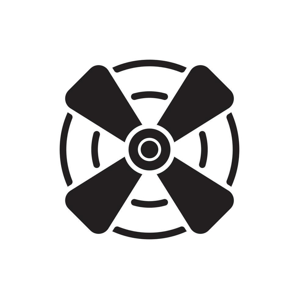 fan icon vector