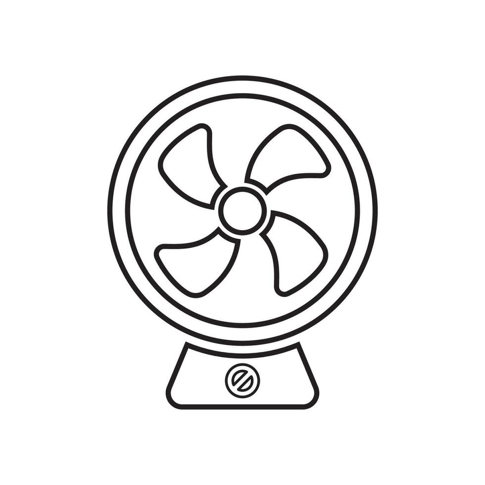 fan icon vector