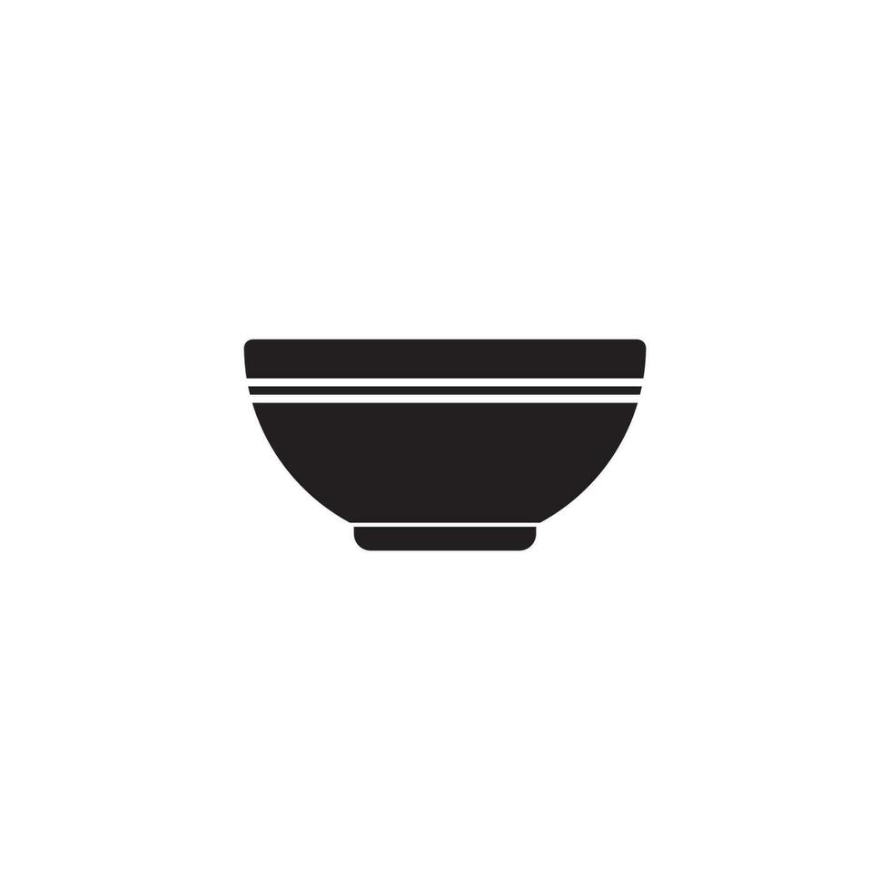 bowl vector icon