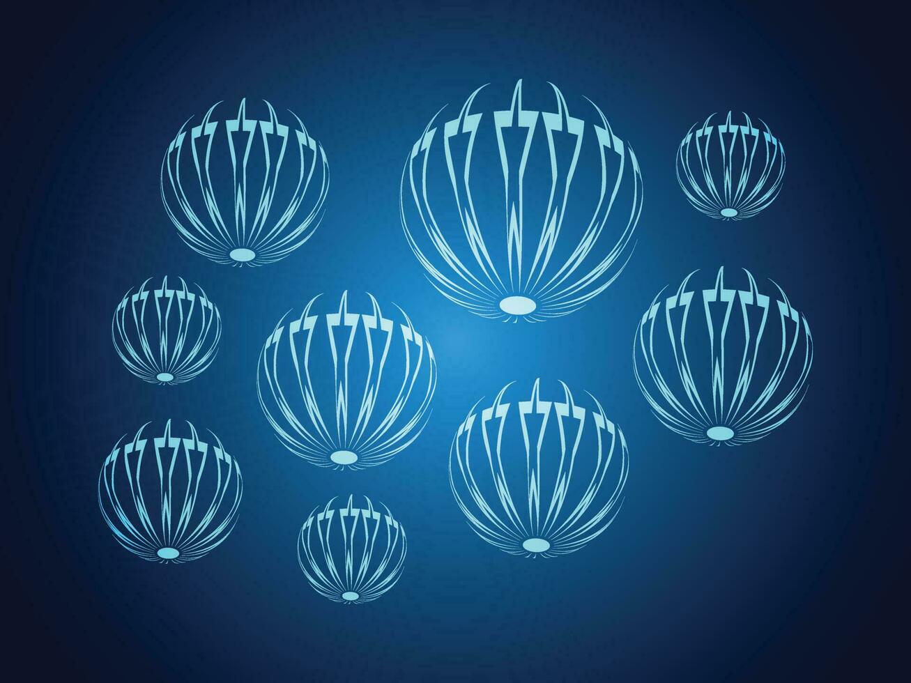 Abstract Traditional Decoration Background Illustration vector