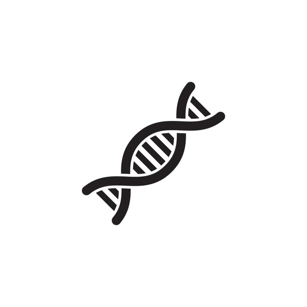 DNA icon vector