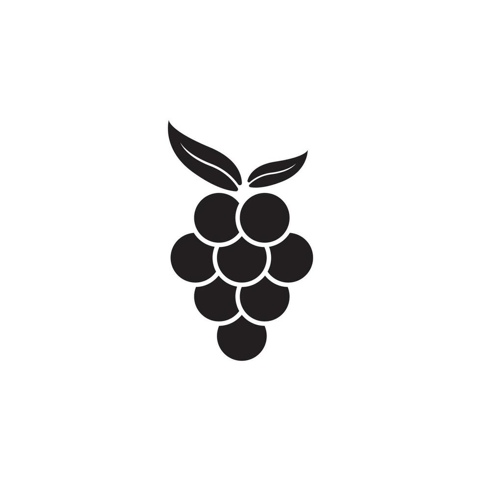 grape fruit icon vector