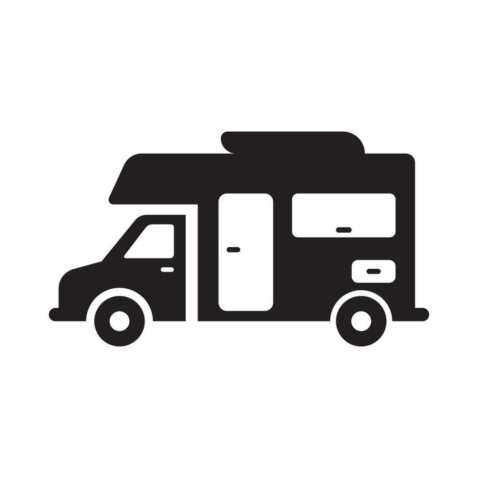 Food truck icon vector