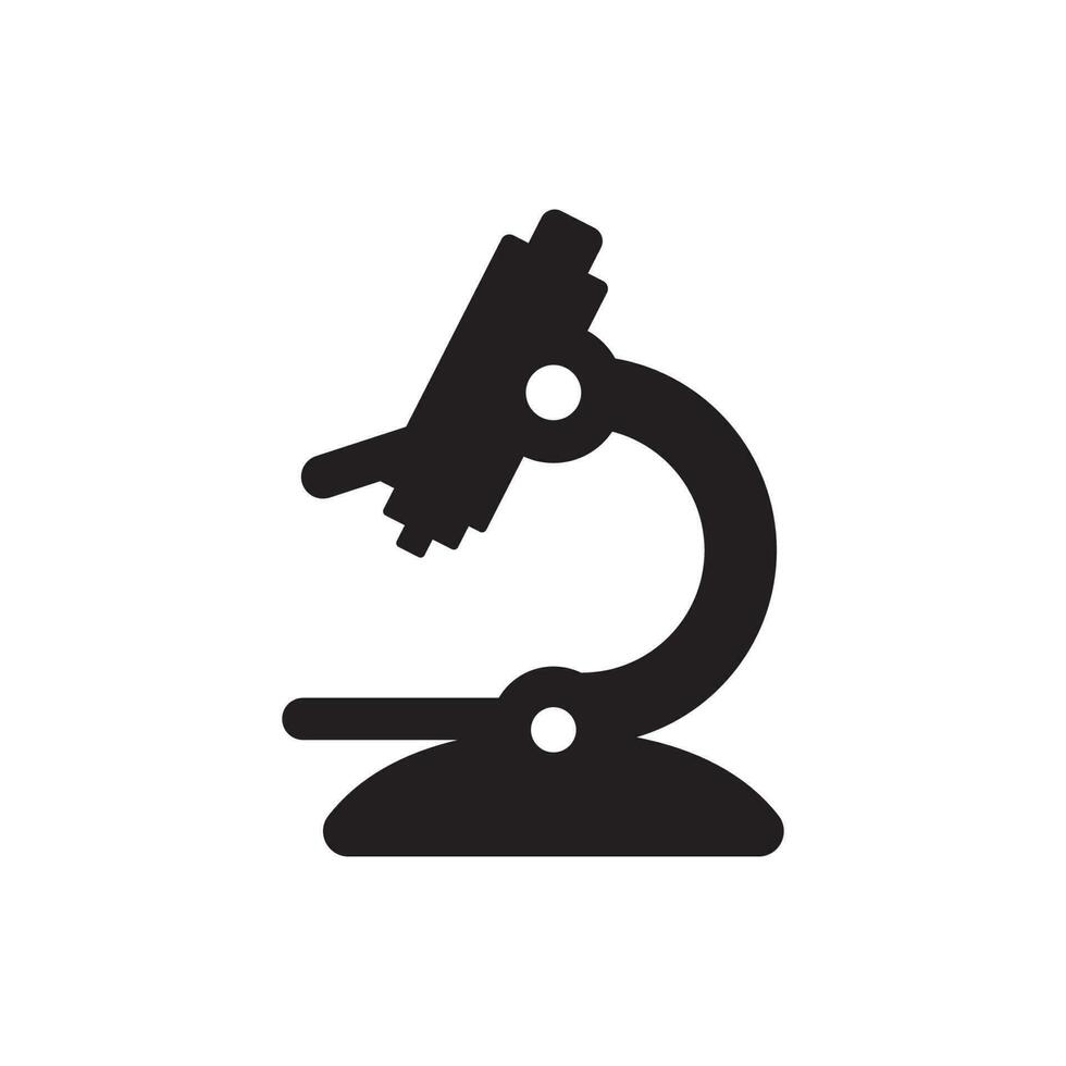 microscope icon vector