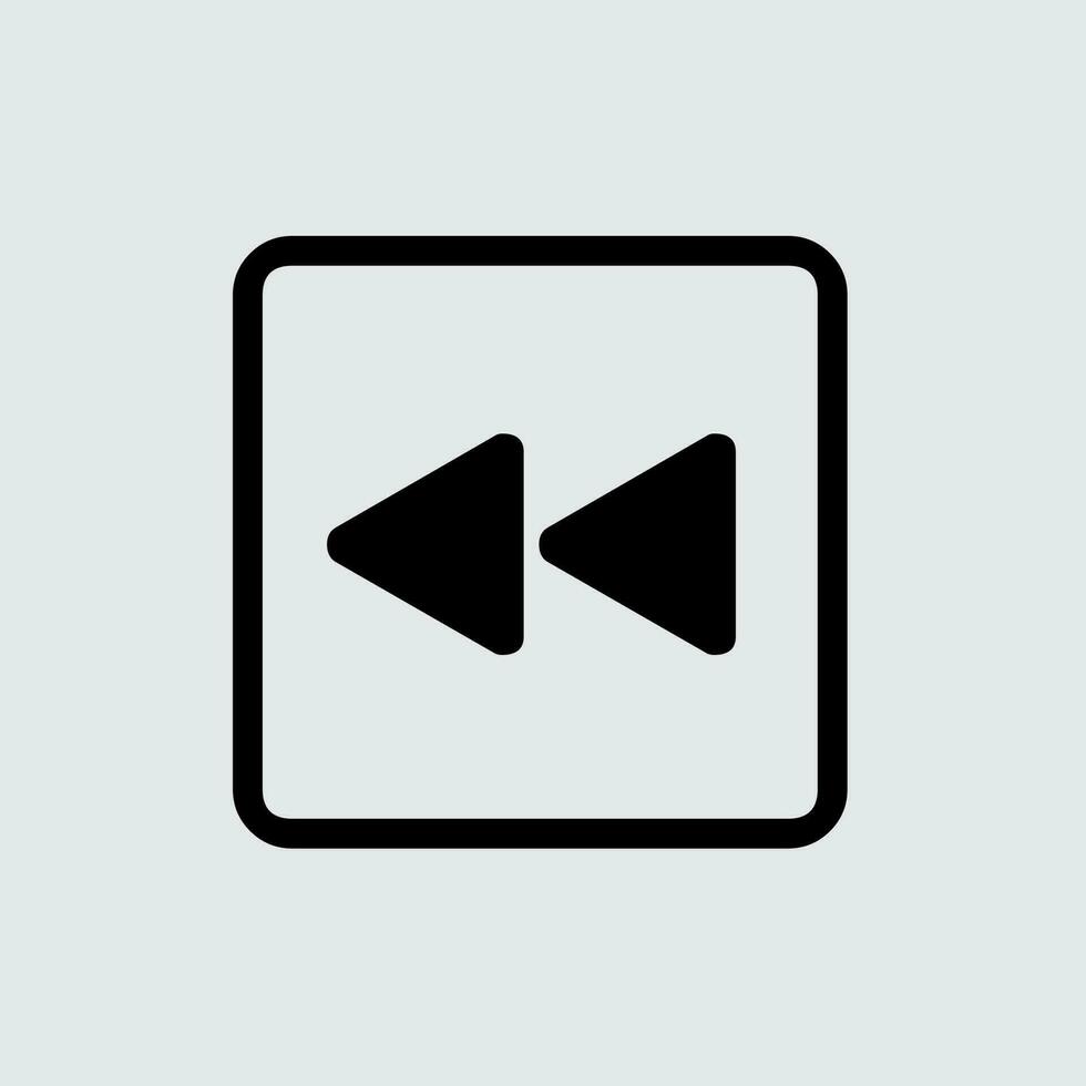 Button Icon on Recorder vector