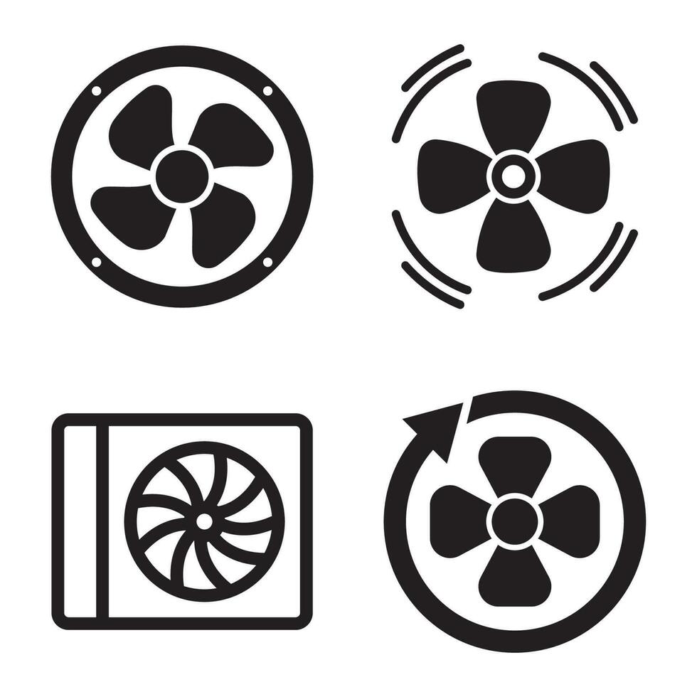 ventilation icon vector