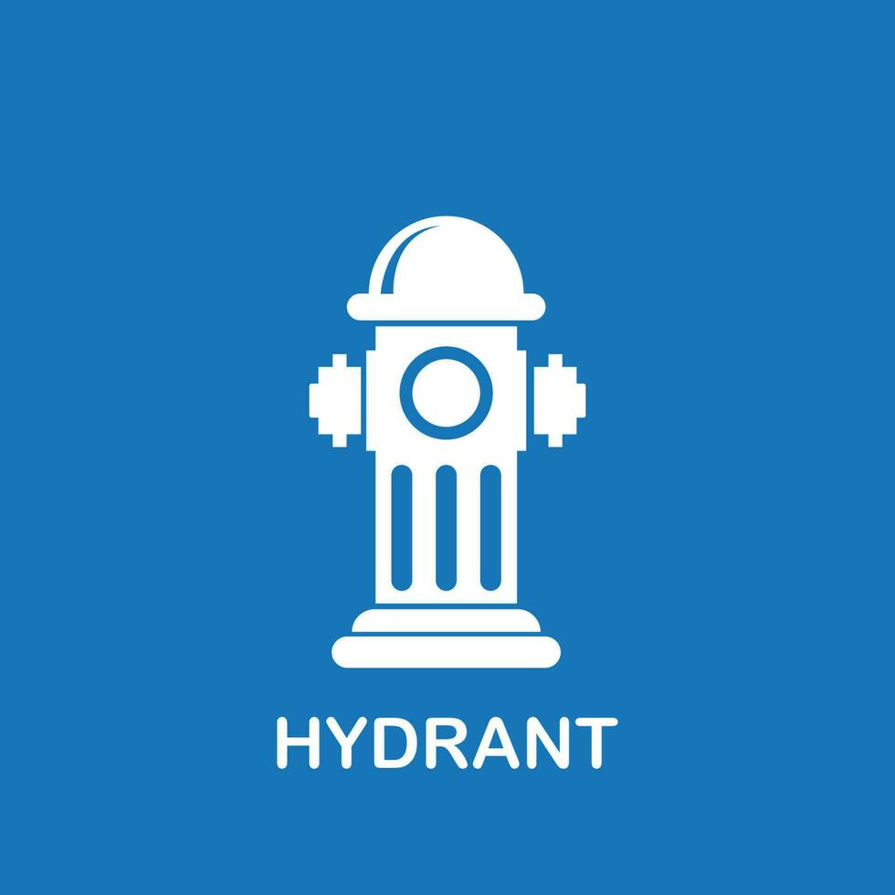 fire hydrant icon vector