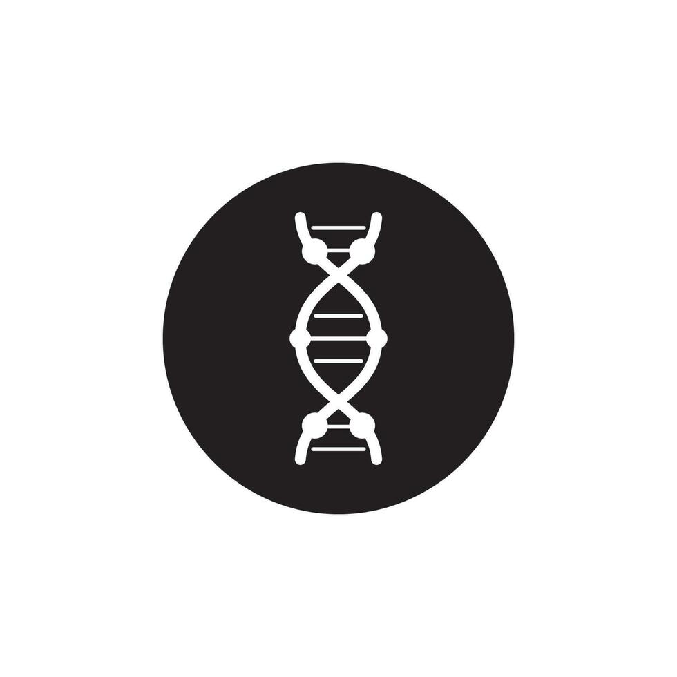 DNA icon vector