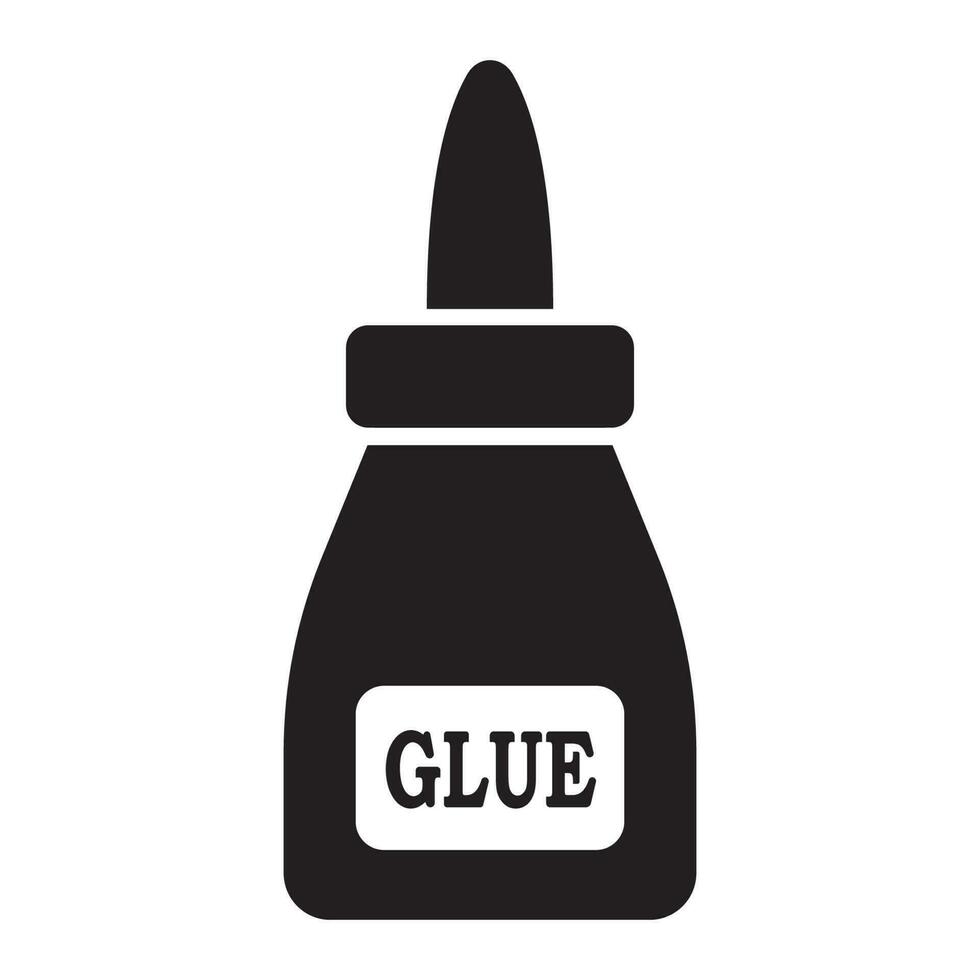 glue icon vector