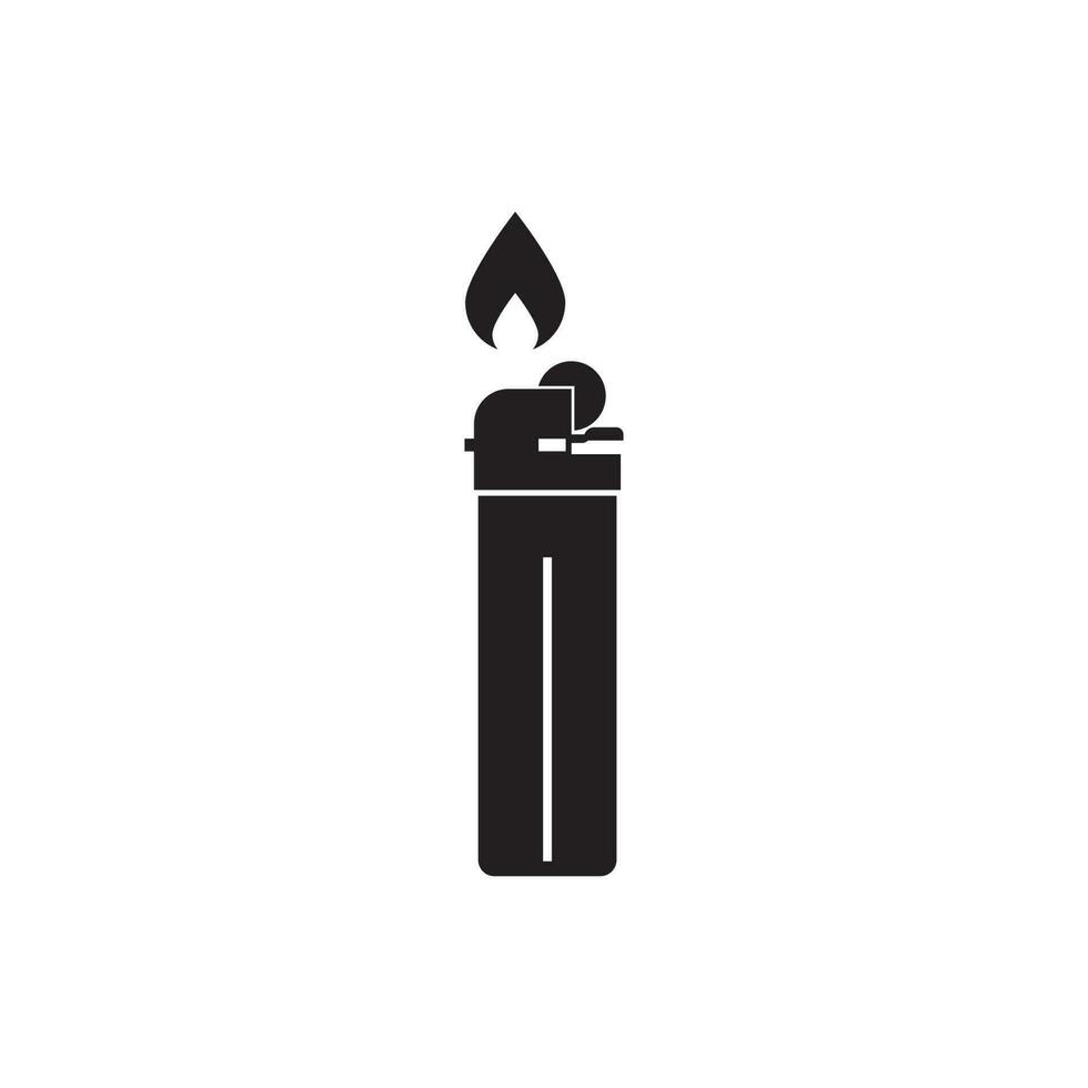 gas lighter icon vector