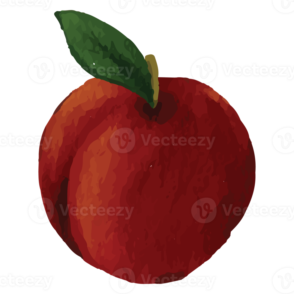 Red Fruit Clip art Element Transparent Background png