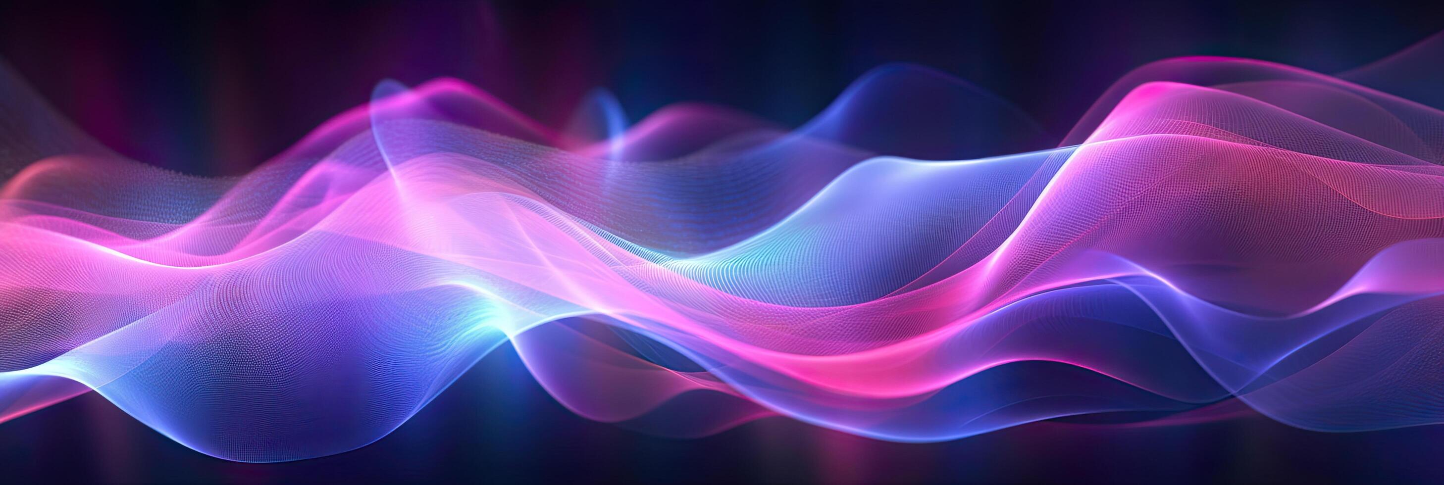Abstract futuristic wave background. Illustration photo