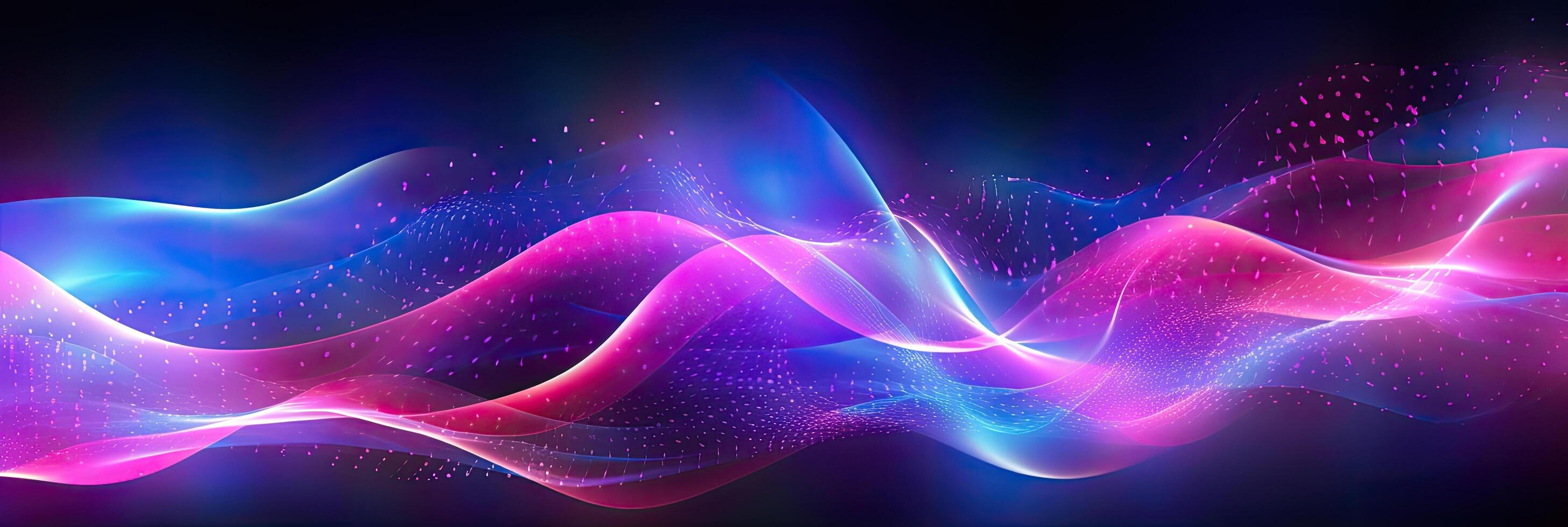 Abstract futuristic wave background. Illustration photo
