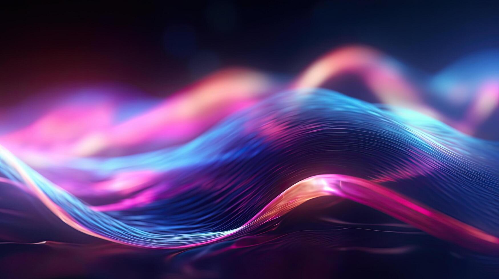 Abstract futuristic wave background. Illustration photo