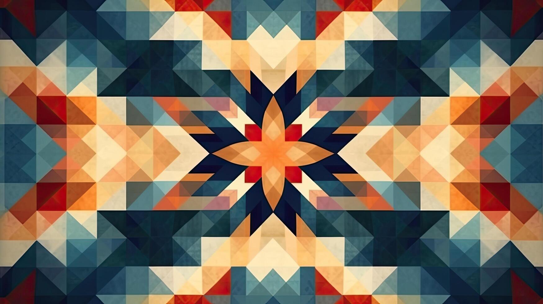 Abstract geometric background. Illustration photo