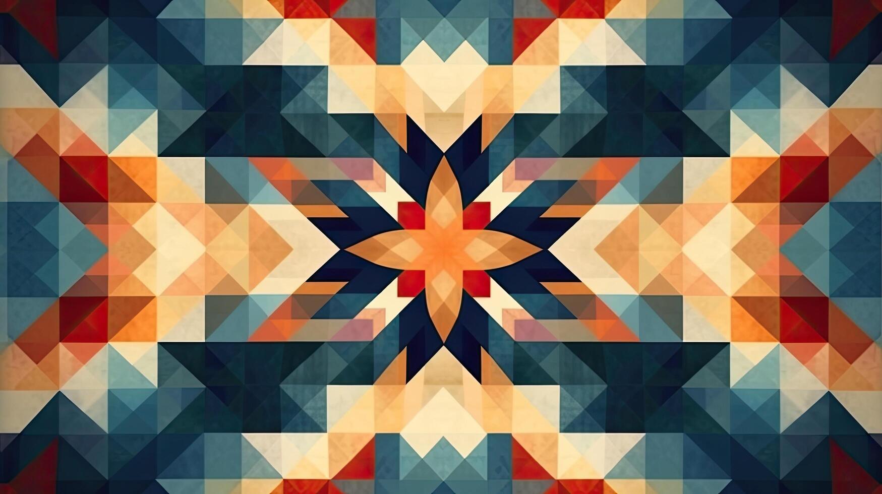 Abstract geometric background. Illustration photo