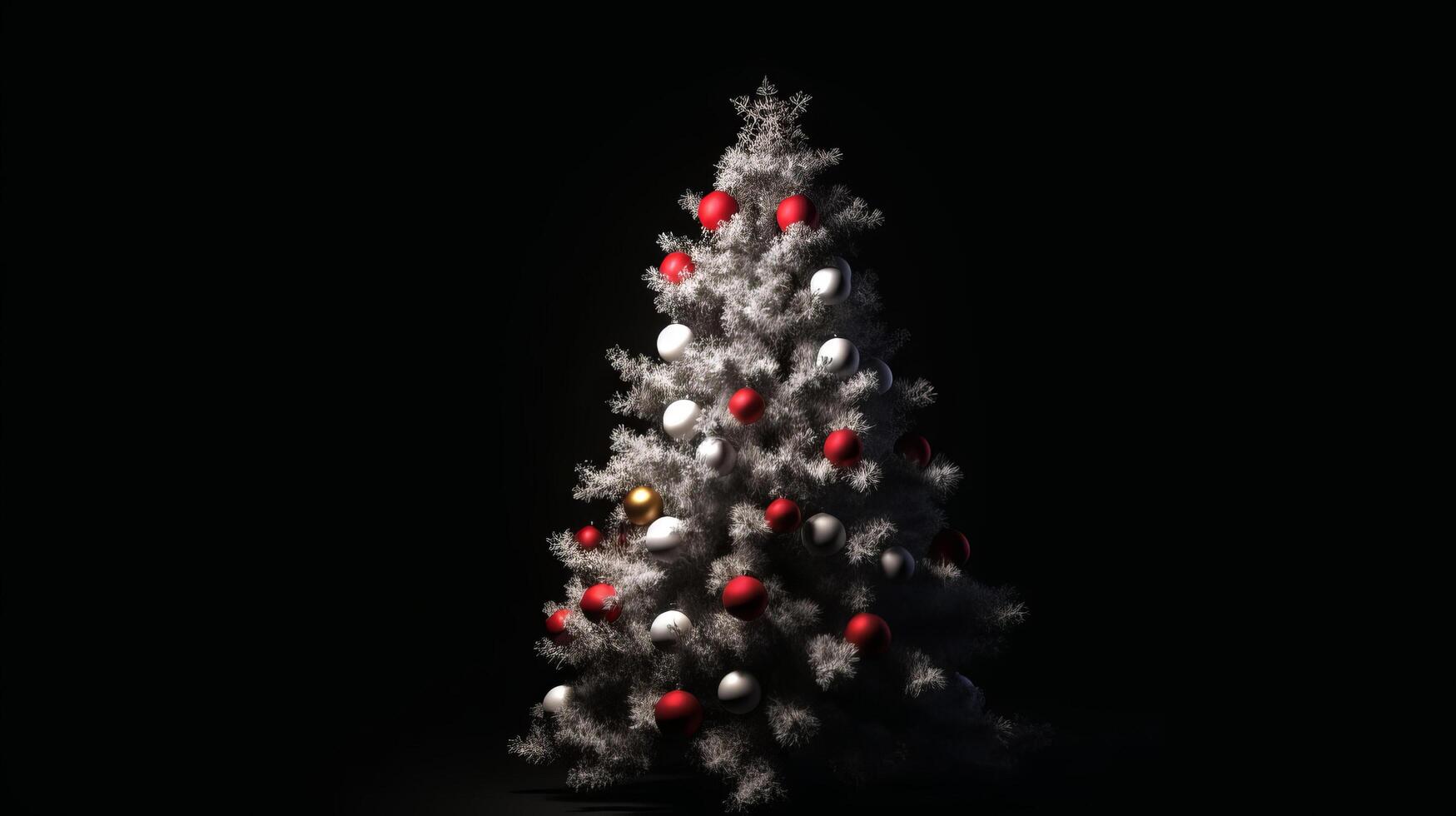 Christmas tree background. Illustration photo