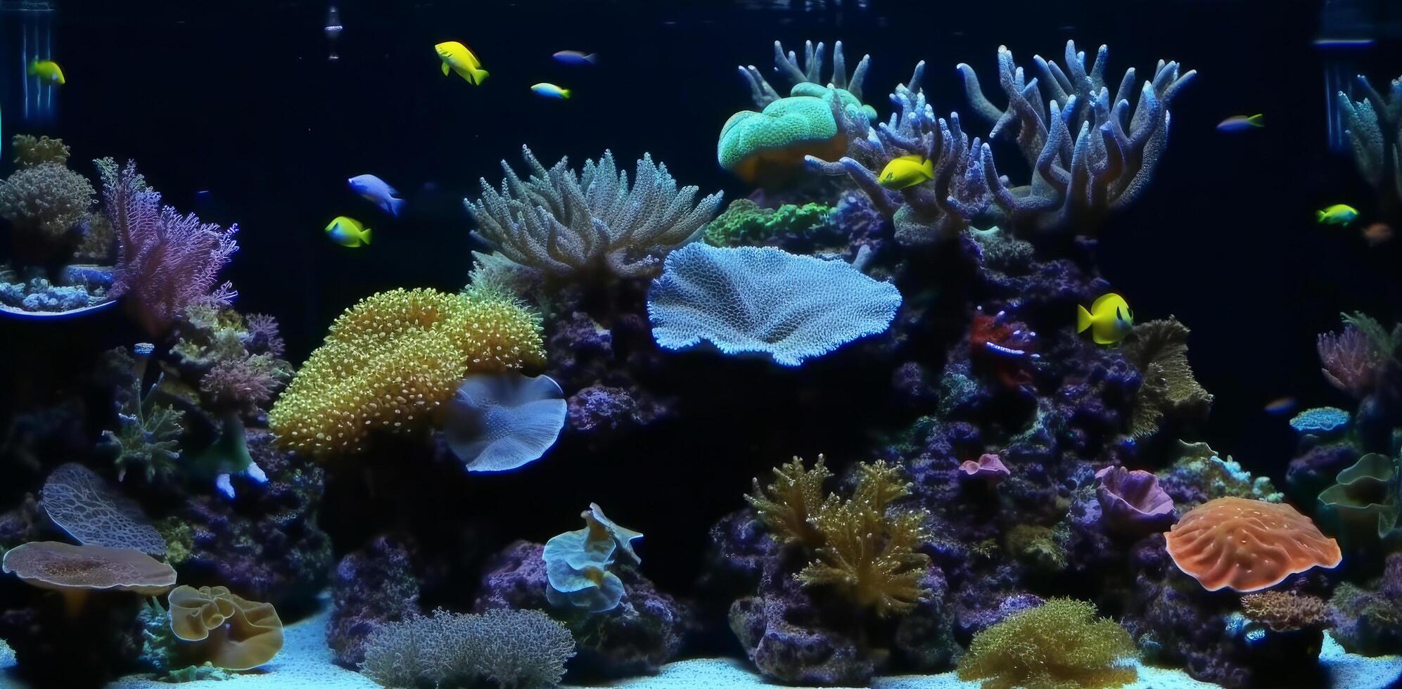 Beautiful sea reef background. Illustration photo