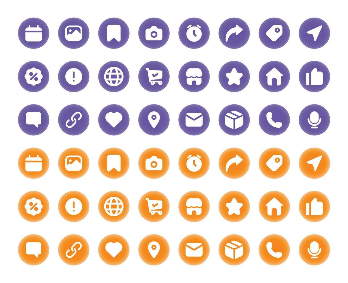 icon gradient vector
