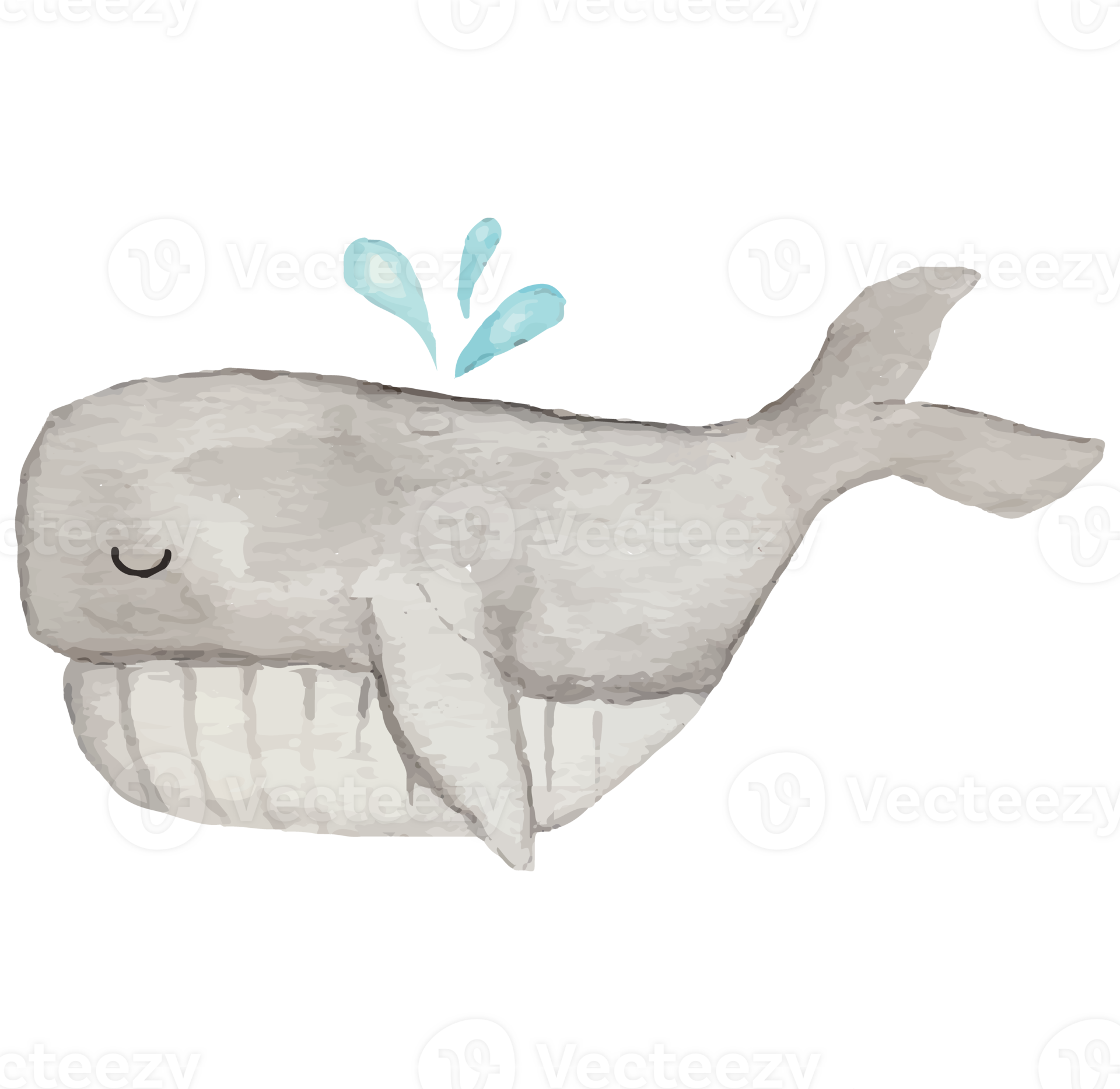 Whale Under The Sea Clip art Element Transparent Background 24400162 PNG