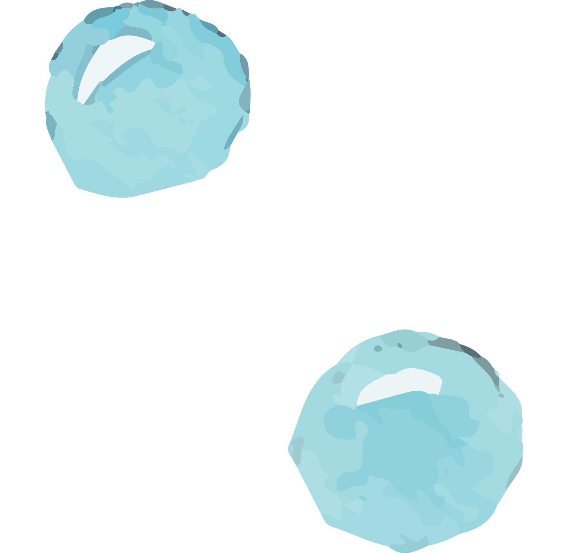 Water bubbles Under The Sea Clip art Element Transparent Background