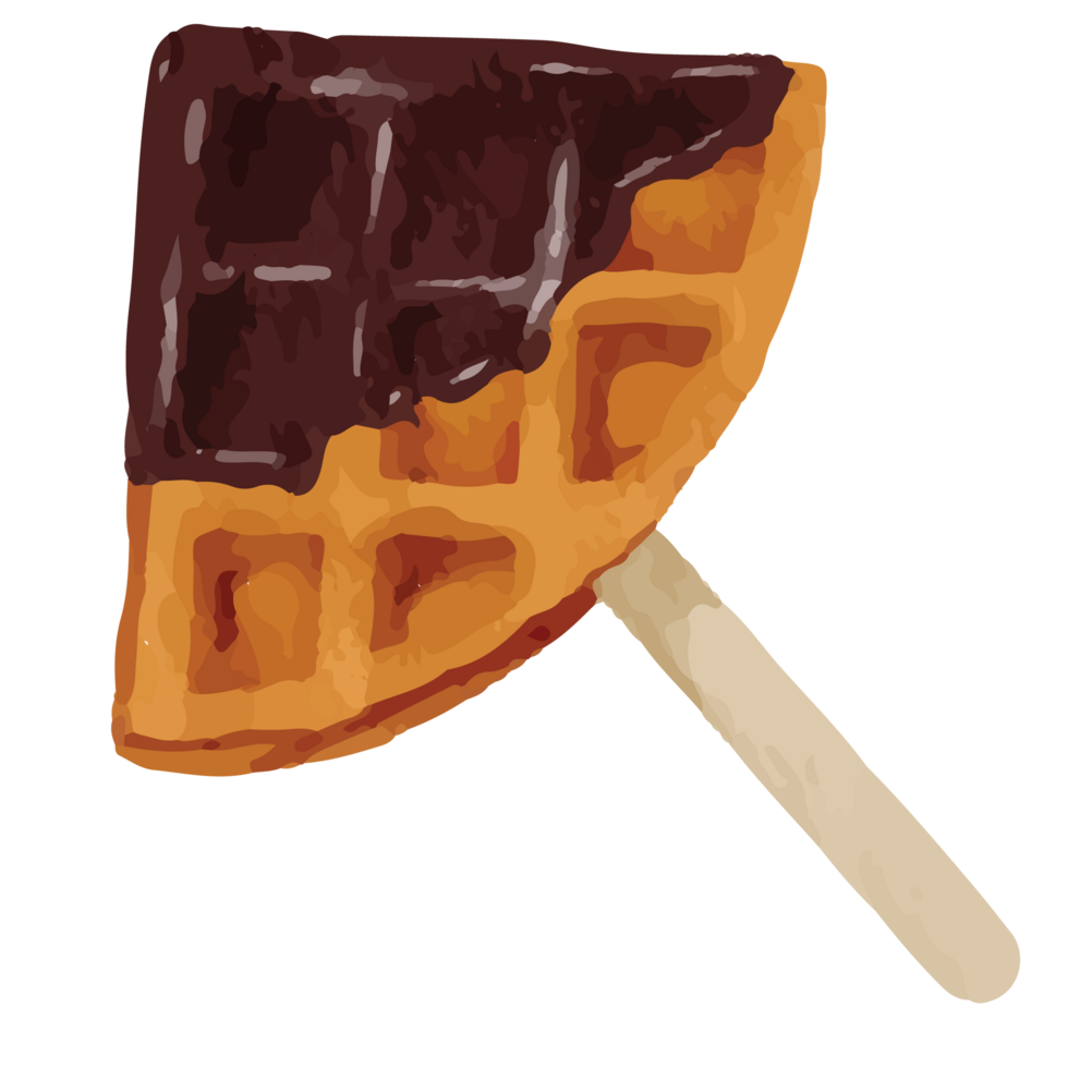 Waffel Pfannkuchen Clip Kunst Element transparent Hintergrund png