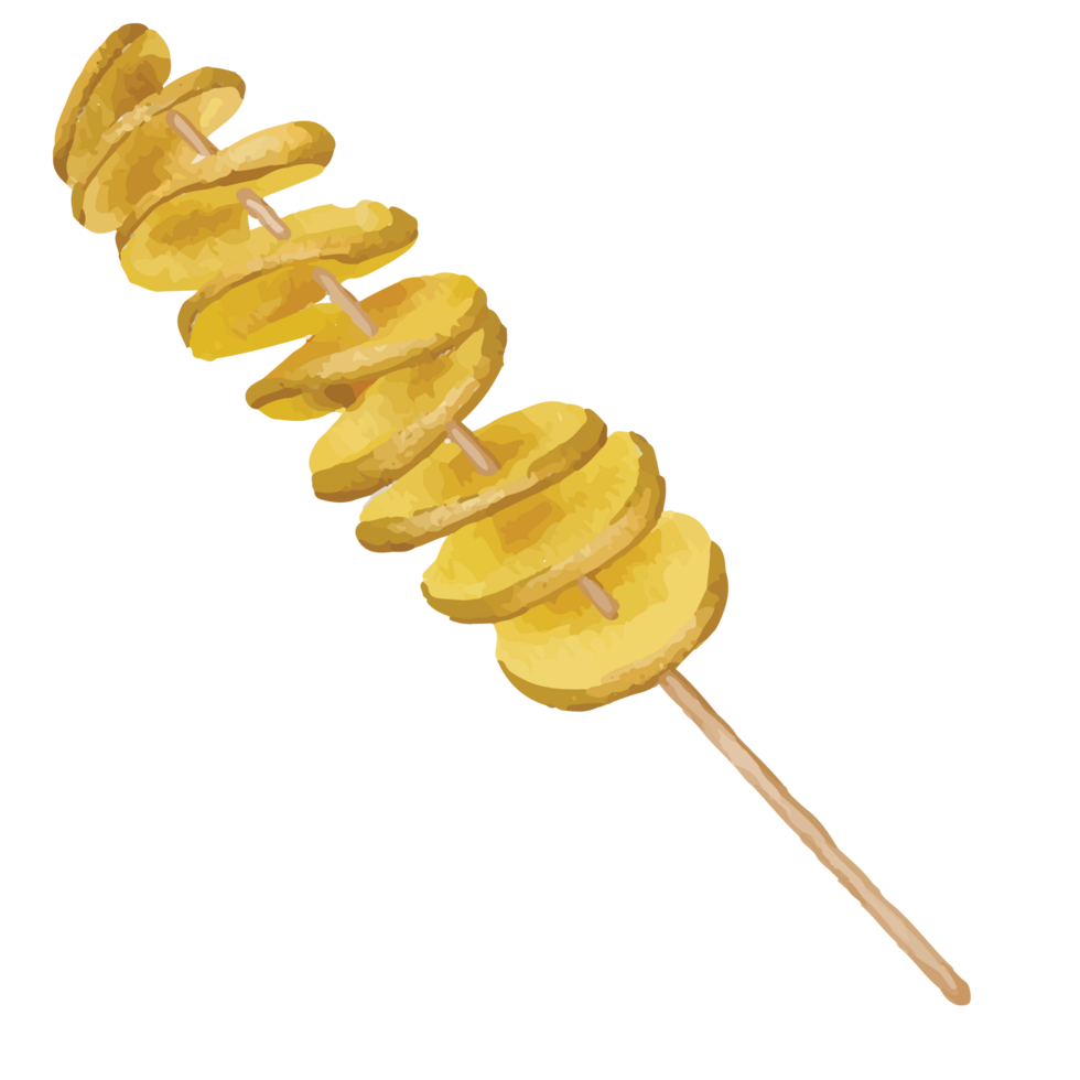 French Fries Fast Food Clip art Element Transparent Background png