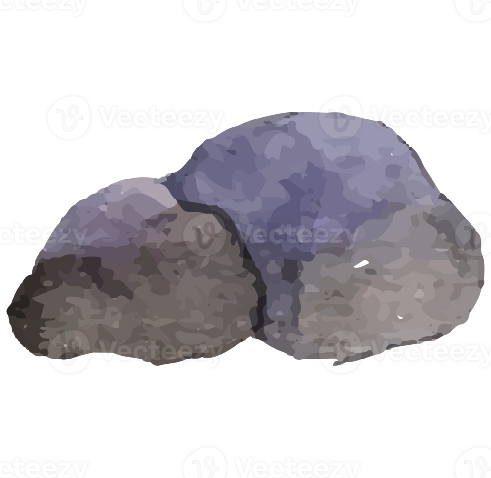 Stone Under The Sea Clip art Element Transparent Background png