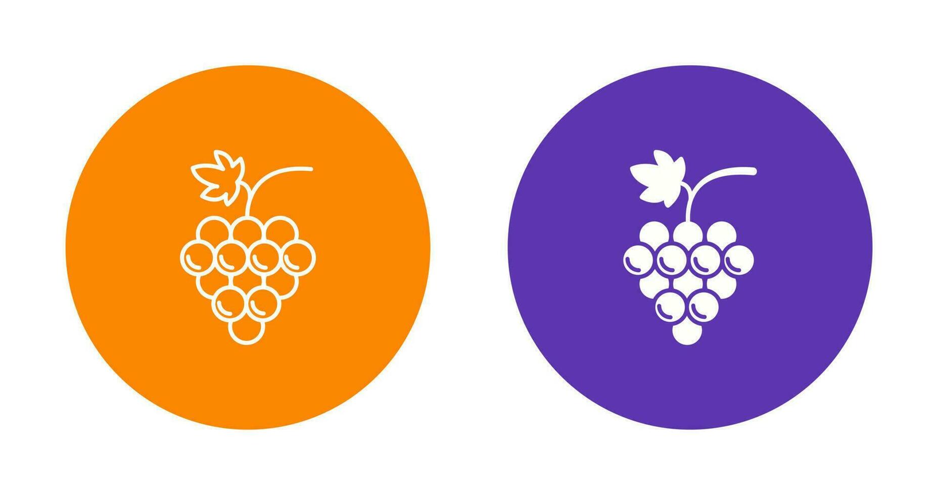 Grapes Vector Icon