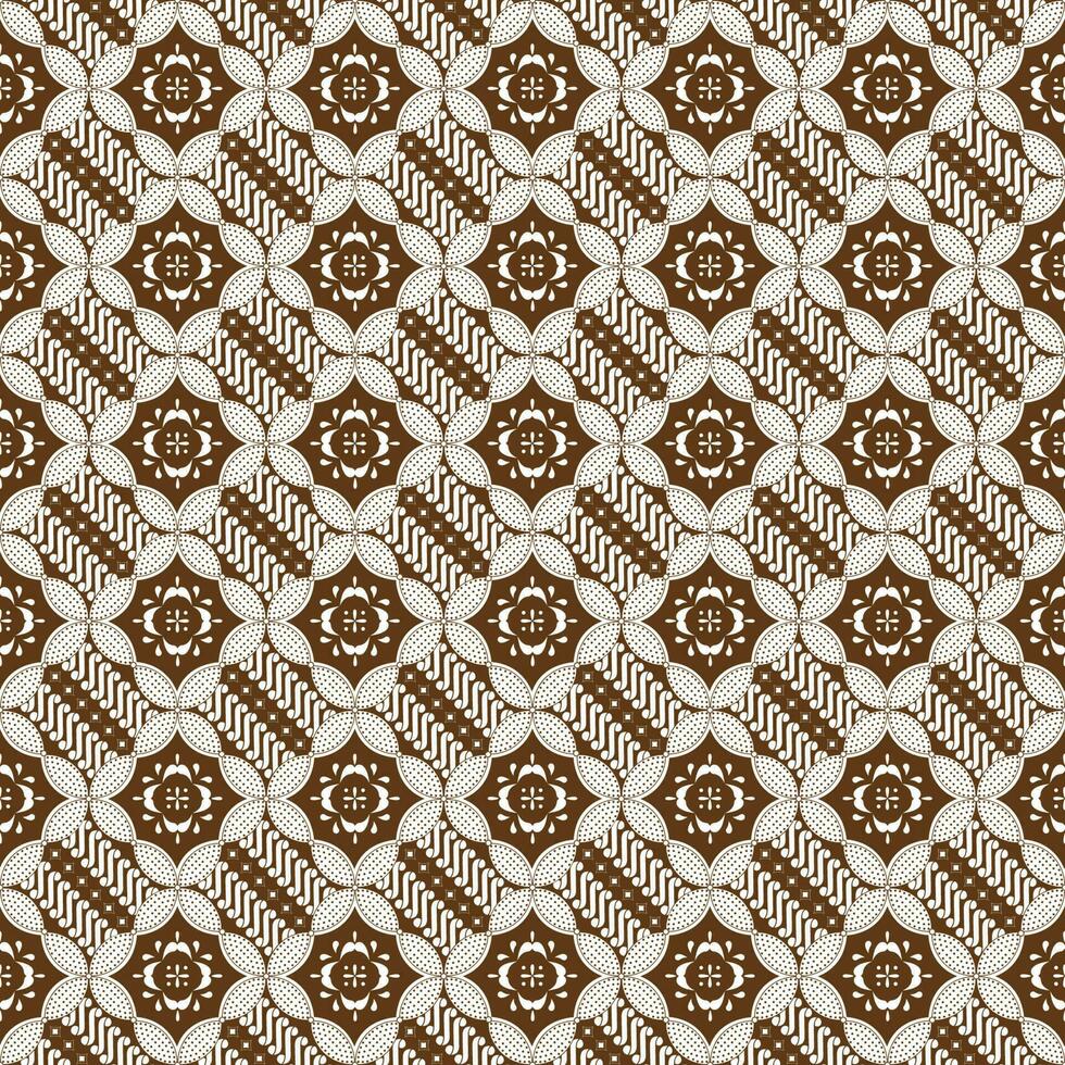 Batik Seamless Pattern vector