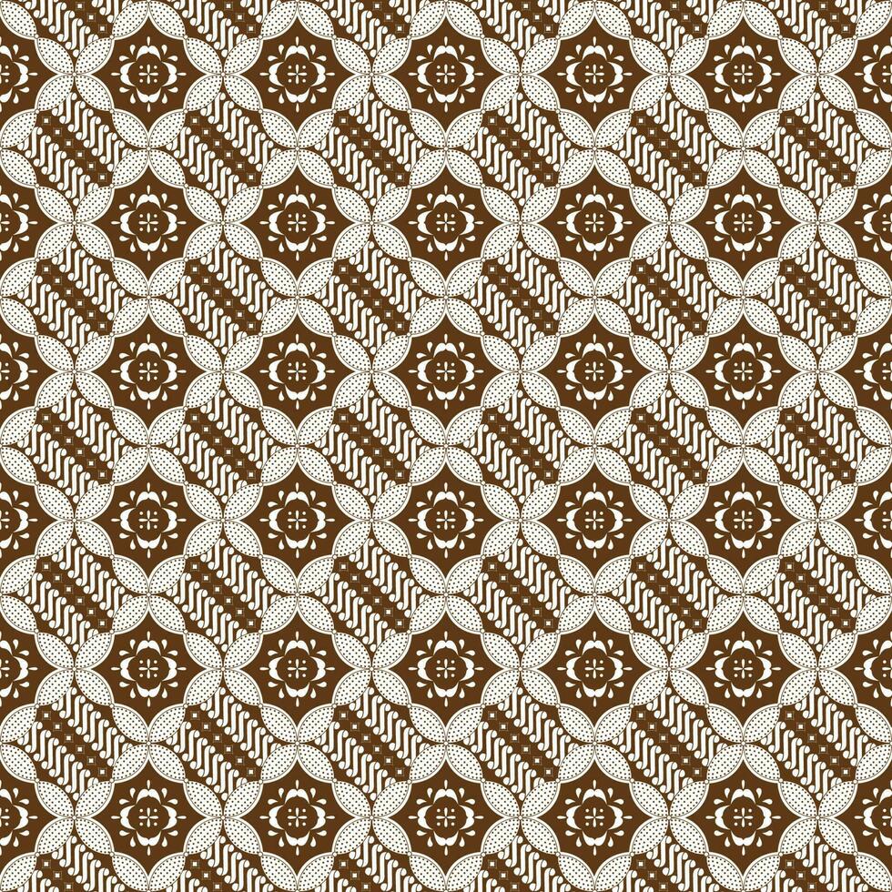 Batik Seamless Pattern vector