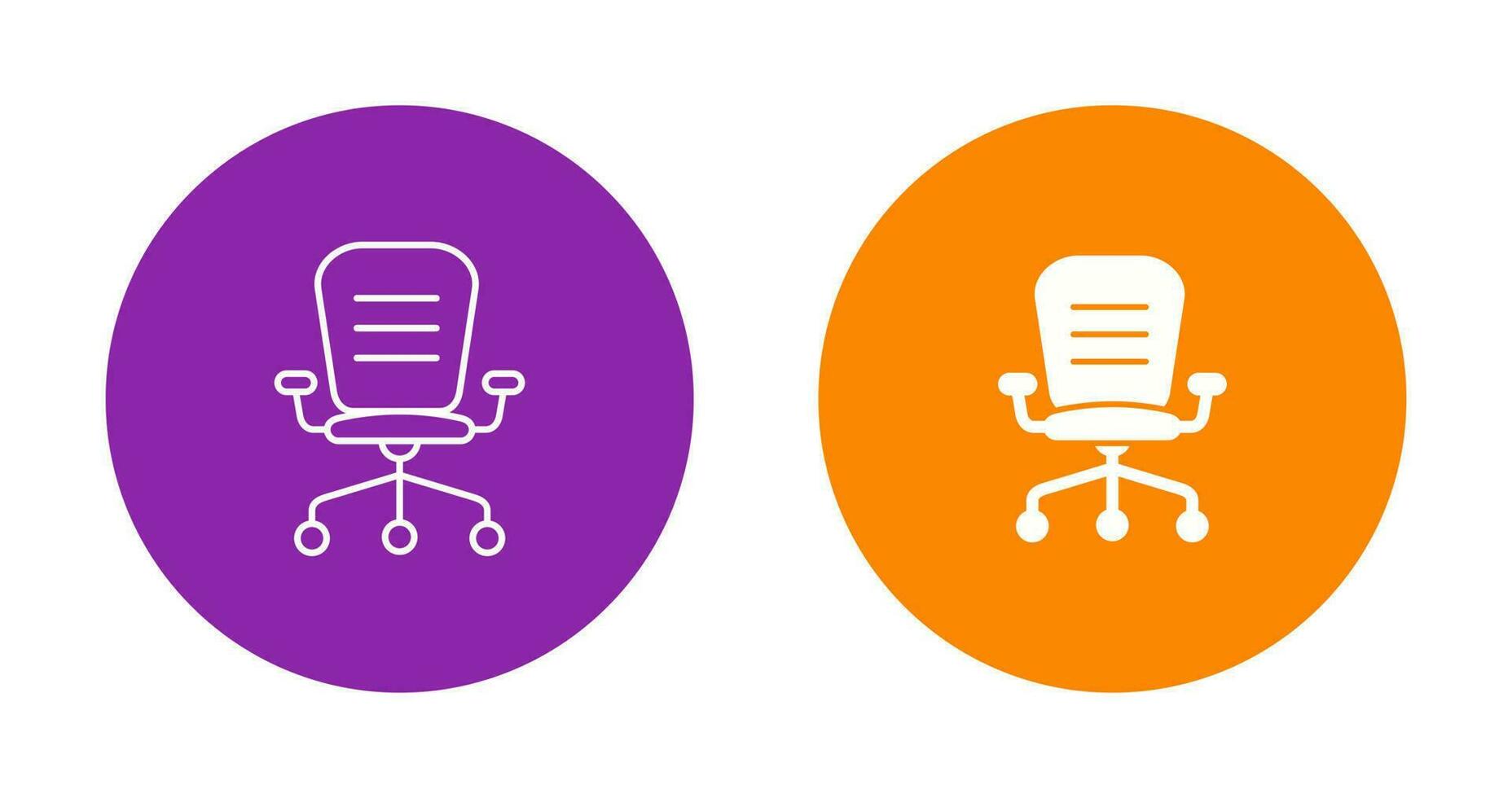 Office Chair Vector Icon