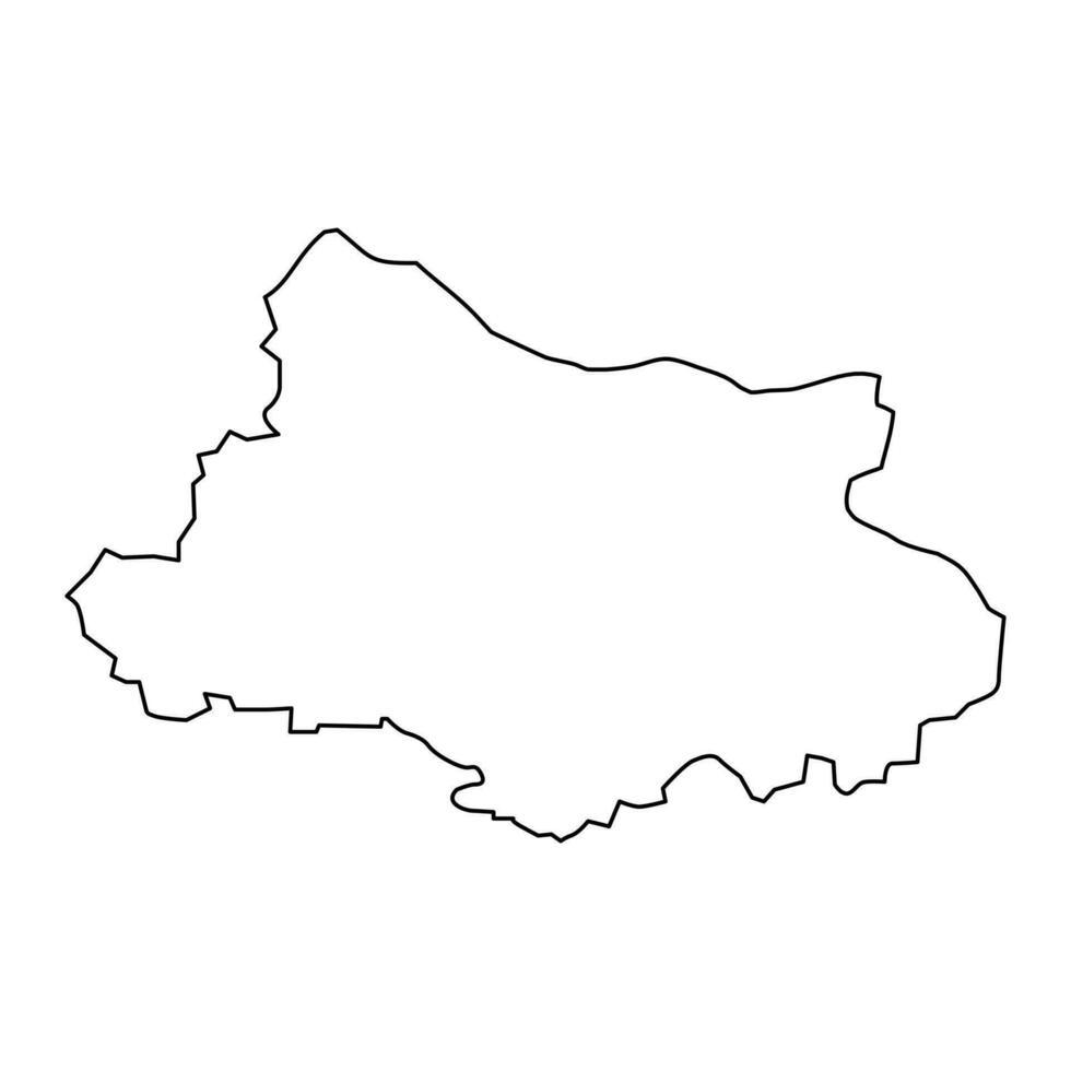 Aluksne Municipality map, administrative division of Latvia. Vector illustration.