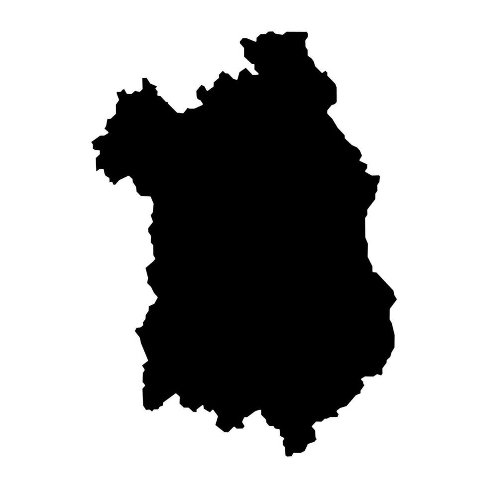 Fejer county map, administrative district of Hungary. Vector illustration.