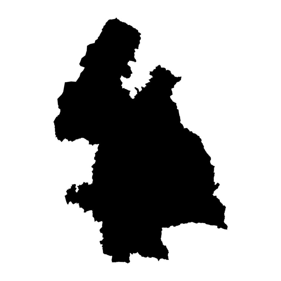 County Tipperary map, administrative counties of Ireland. Vector illustration.