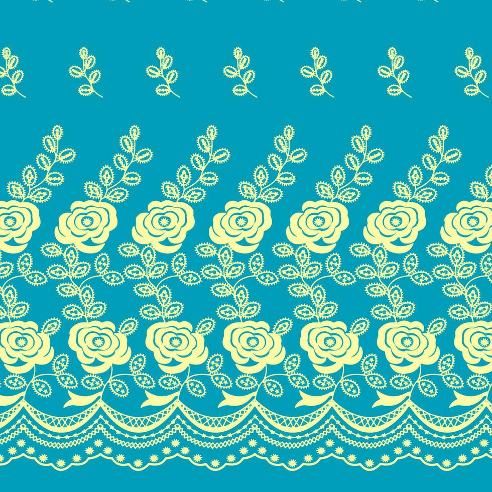 resumen floral color vector modelo diseño adecuado para Moda y tela necesidades