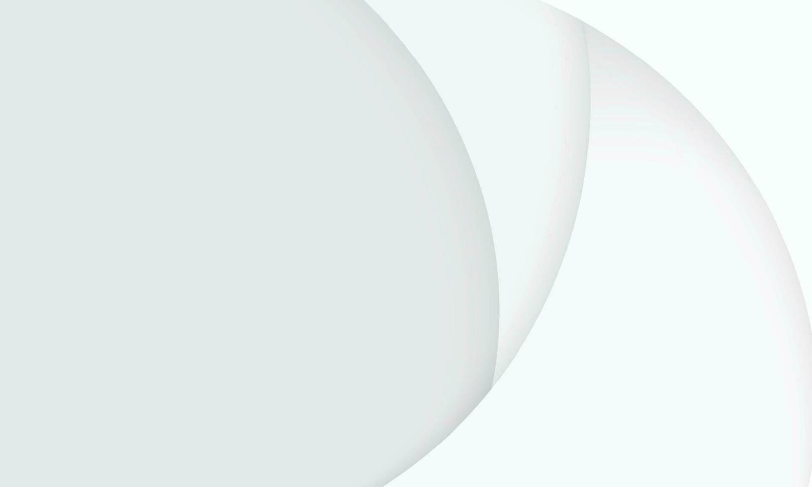 Paper layer circle white abstract background. Curves and lines use for banner, cover, poster, wallpaper, design with space for text. vector