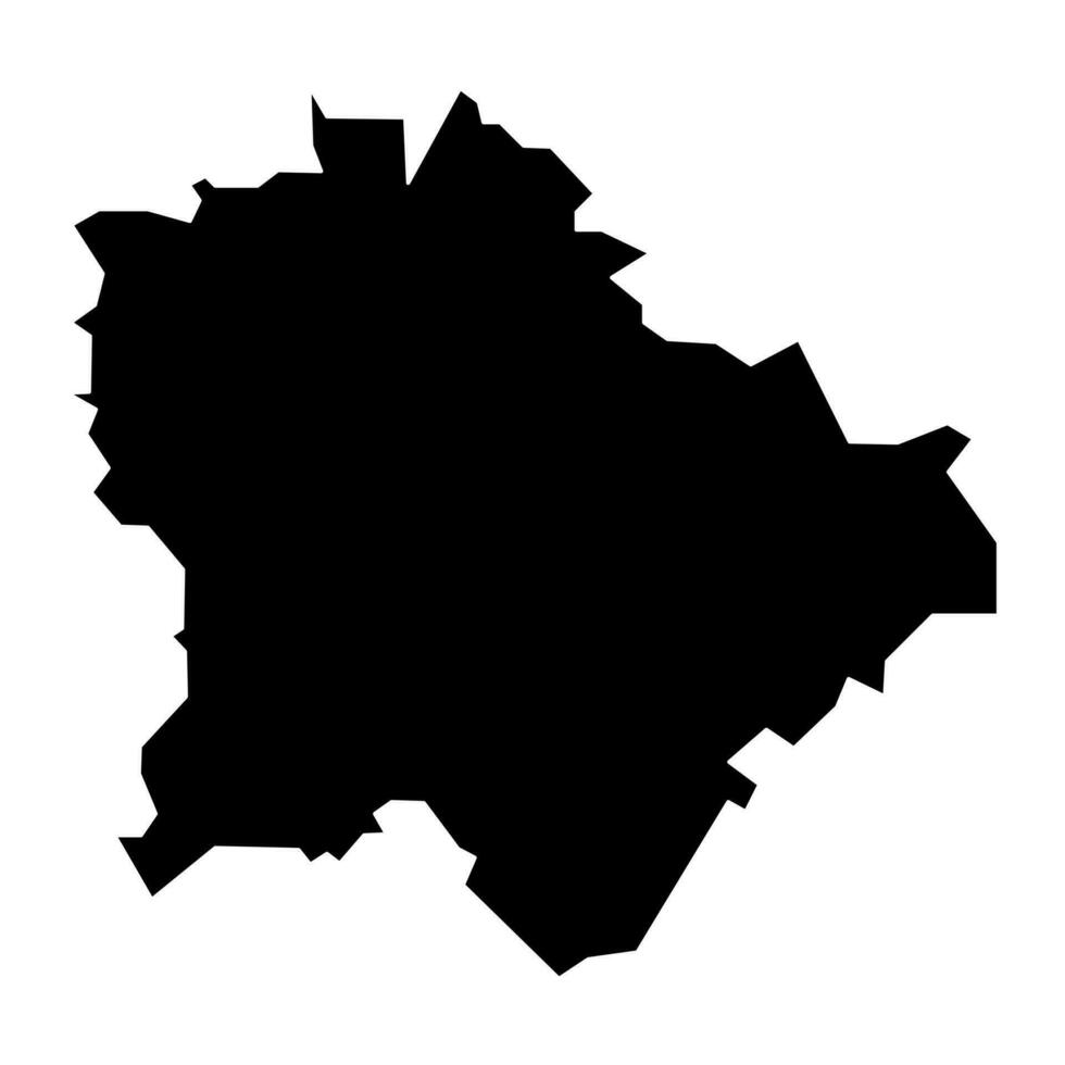 Budapest city map, administrative district of Hungary. Vector illustration.