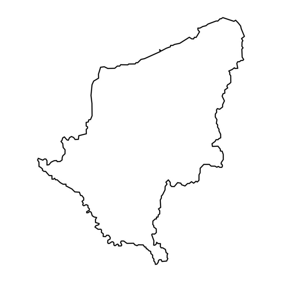 somogia condado mapa, administrativo distrito de Hungría. vector ilustración.