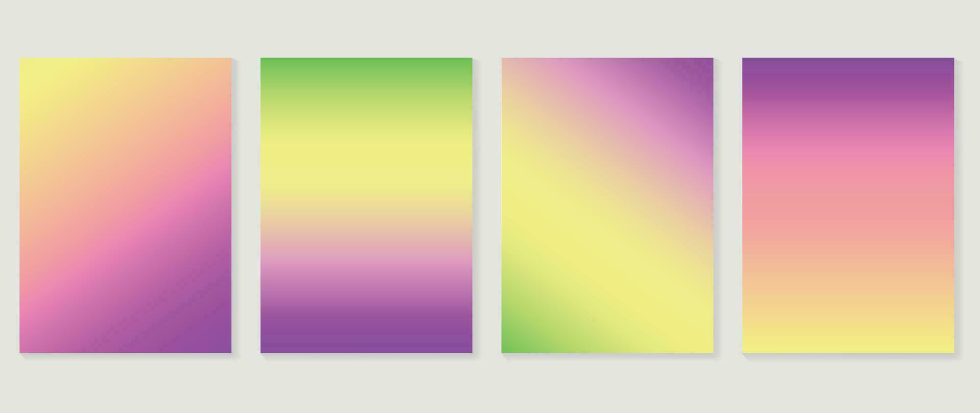 pastel degradado antecedentes vector. minimalista estilo cubrir modelo con espacio para texto, vistoso y líquido color. moderno fondo de pantalla diseño Perfecto para social medios de comunicación, ídolo póster, foto marco. vector