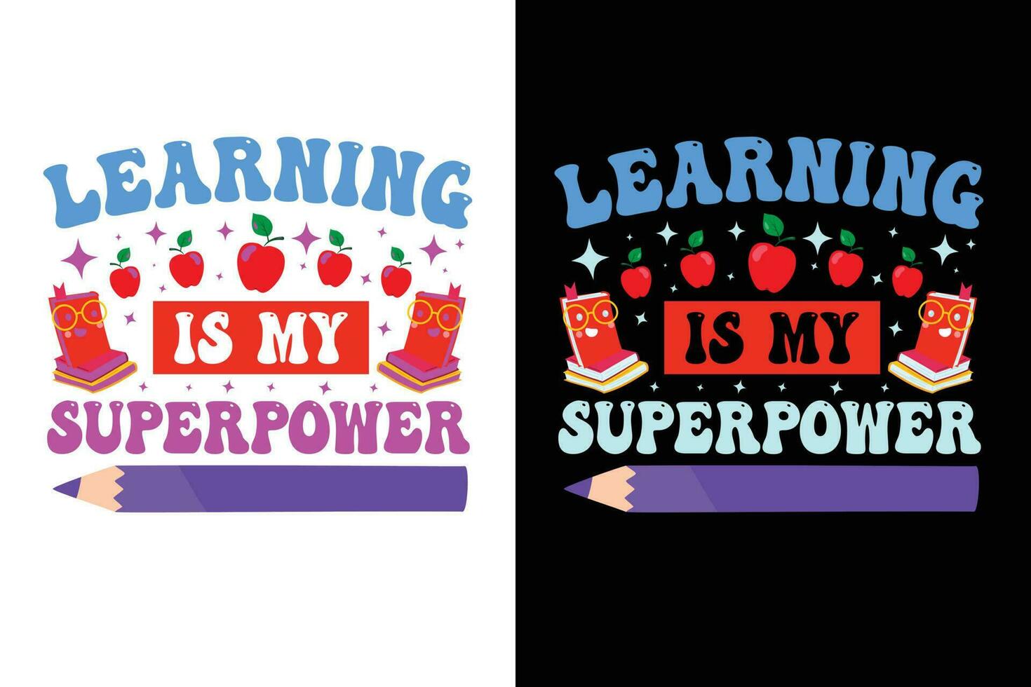 Back to school colorful t shirt design, kids t shirt, school t shirt, teacher and student shirt, vector