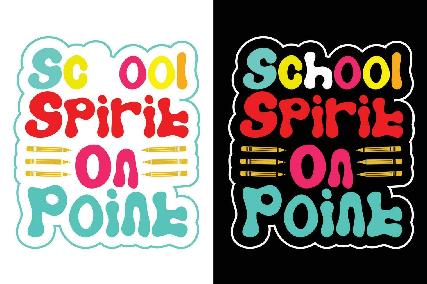 Back to school colorful t shirt design, kids t shirt, school t shirt, teacher and student shirt, vector