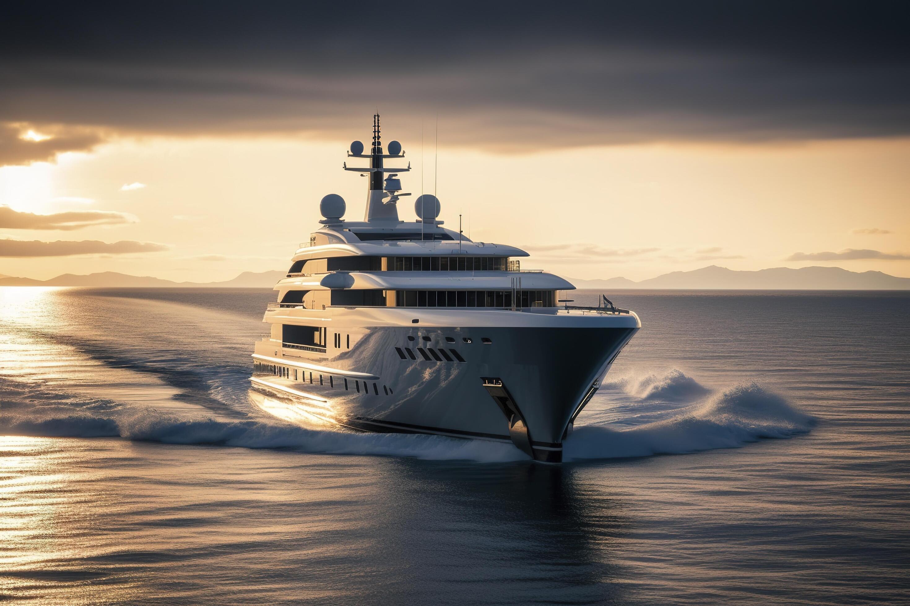 illustration of superyacht, 24403856 Stock Photo at Vecteezy