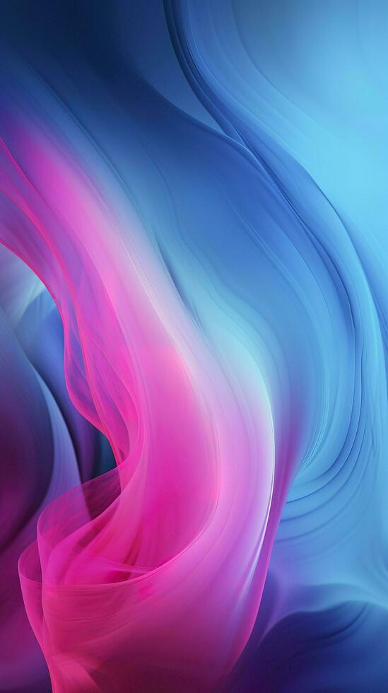 bright pink and blue ambient soft swish background, generate ai photo