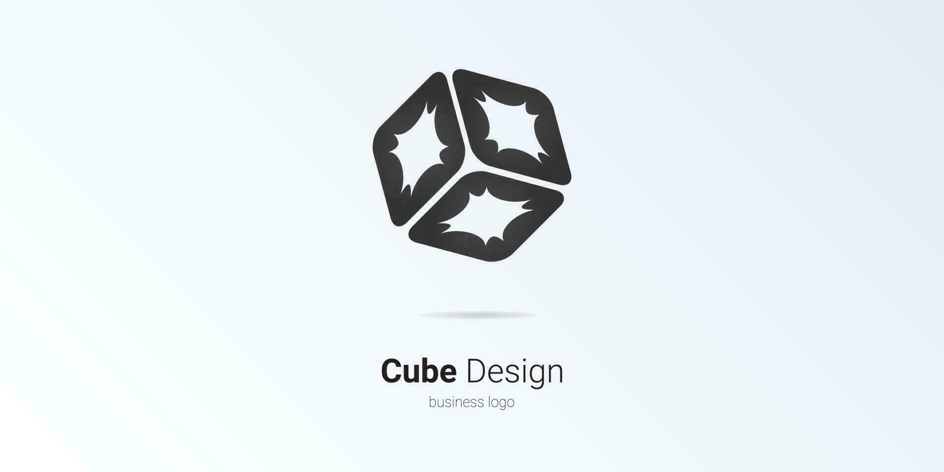 Nuclear logo design with different variant view, another universe view vector