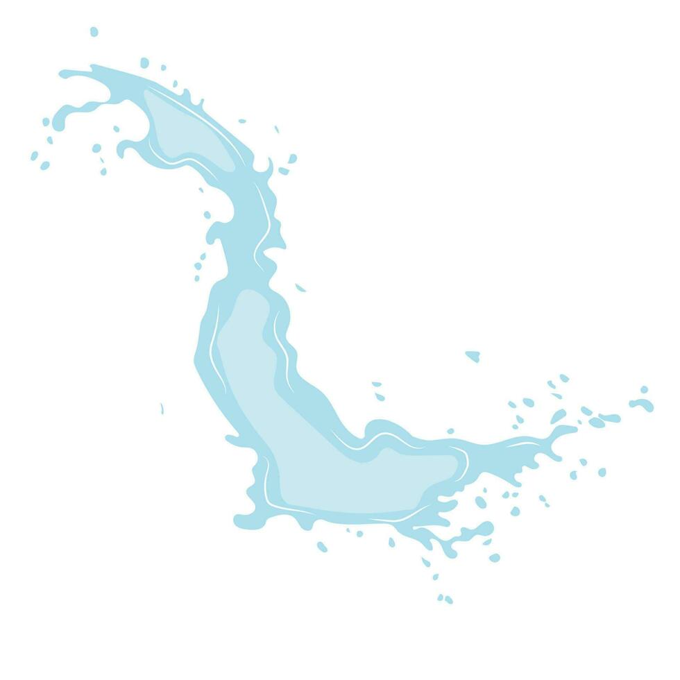 color splash water or oil splash icon vector