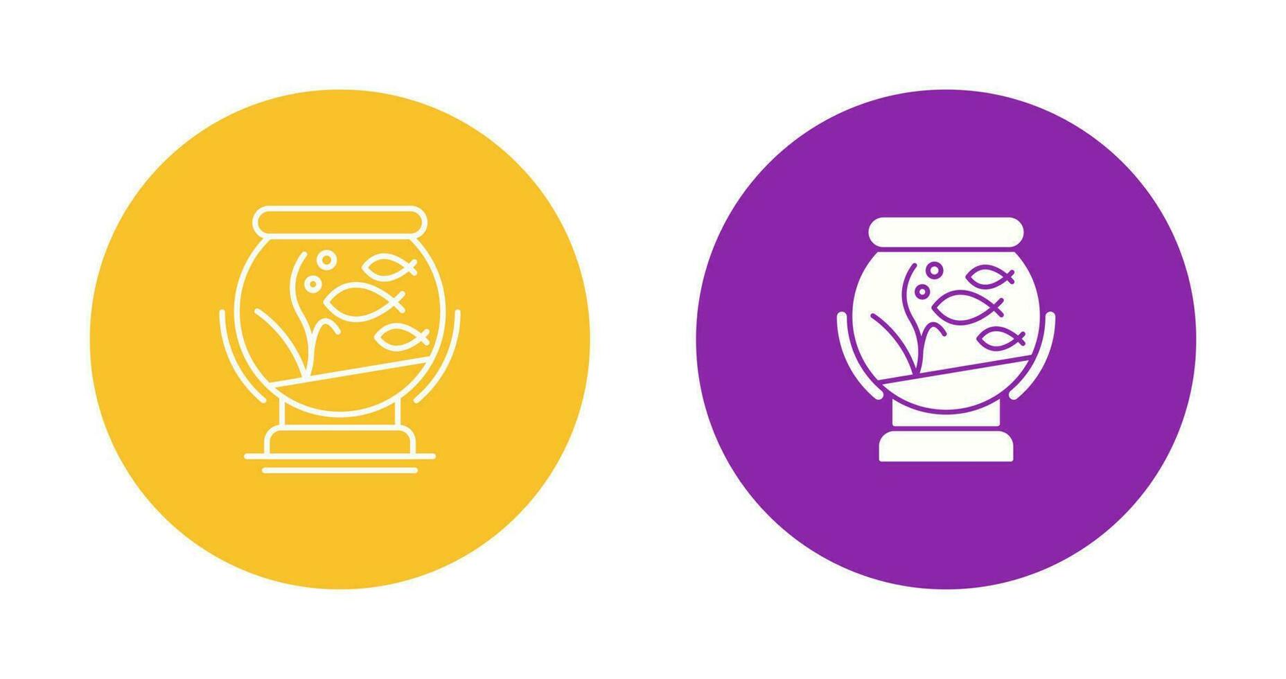 Fishbowl Vector Icon