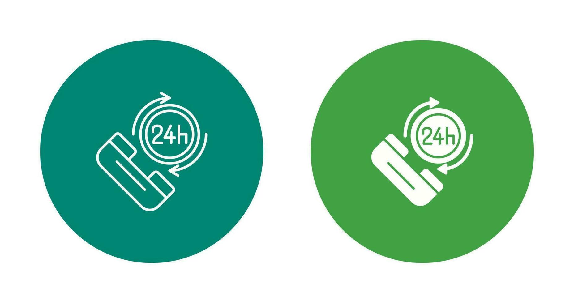 24h Vector Icon